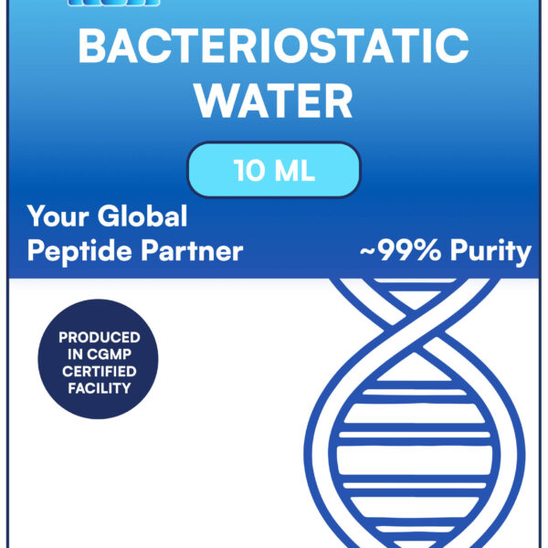 Bacteriostatic Water - 10 ML (10 Vials Included)